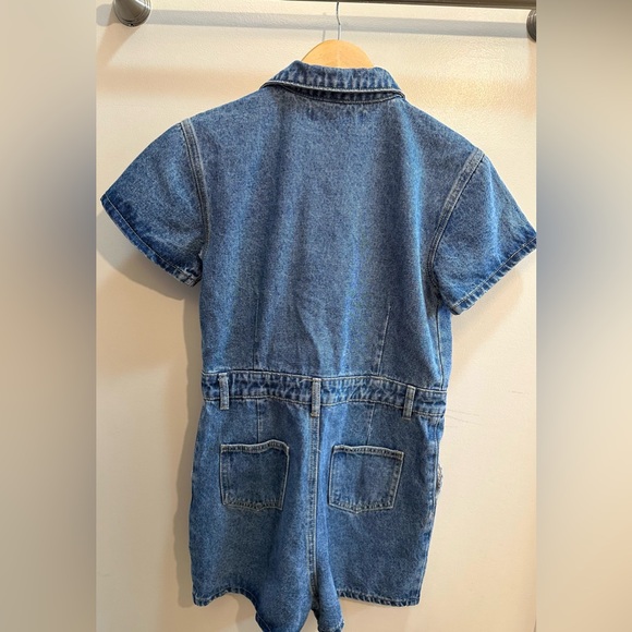 Lioness "U Know What's Up" Denim Romper Size M Princess Polly - Picture 5 of 9